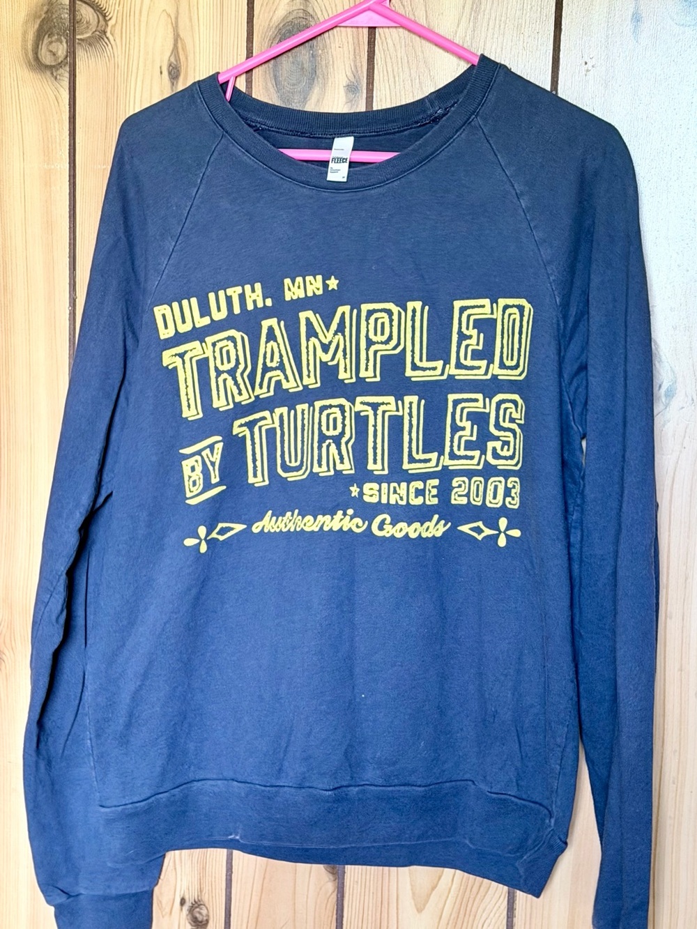 Vintage Trampled By Turtles long sleeve Sweater